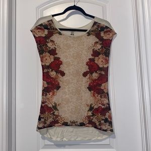 Dynamite floral blouse